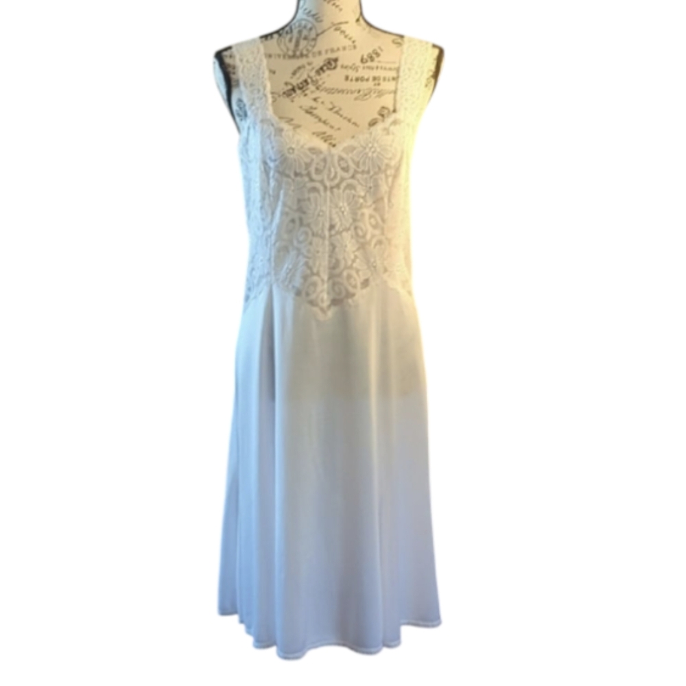 Marks & Spencer lace nightie Elegant White Lace Dress